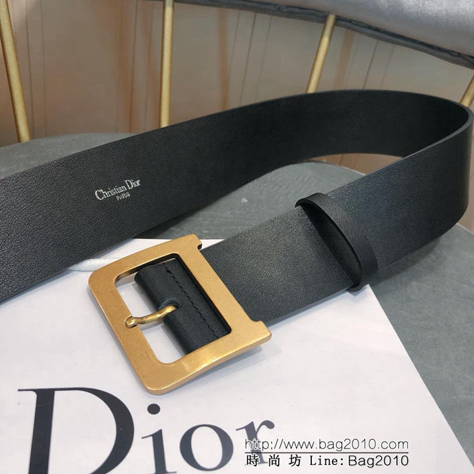 DIOR迪奧 ZP同步 復古D字扣 進口雙面頭層腰封 精緻奢華  xfp1260